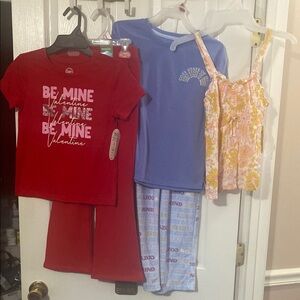 Wonder Nation and 365KIDS by Garanimals girls bundle; size: M(7-8)